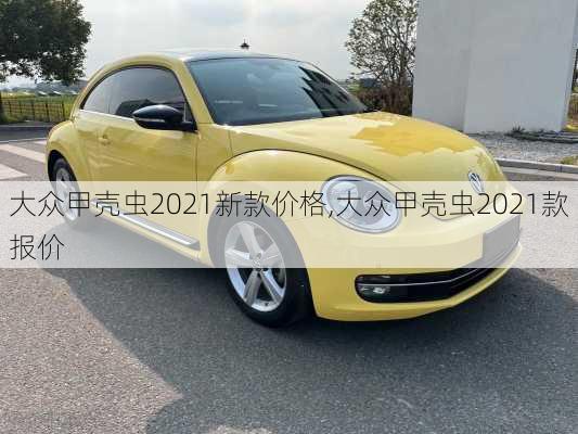 大众甲壳虫2021新款价格,大众甲壳虫2021款报价