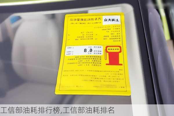 工信部油耗排行榜,工信部油耗排名