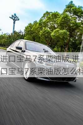 进口宝马7系柴油版,进口宝马7系柴油版怎么样