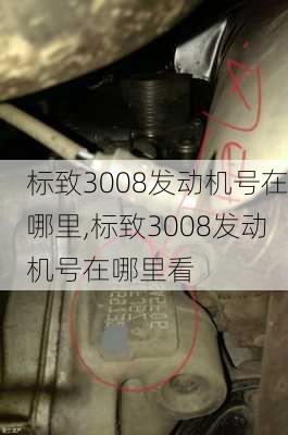 标致3008发动机号在哪里,标致3008发动机号在哪里看
