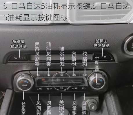 进口马自达5油耗显示按键,进口马自达5油耗显示按键图标