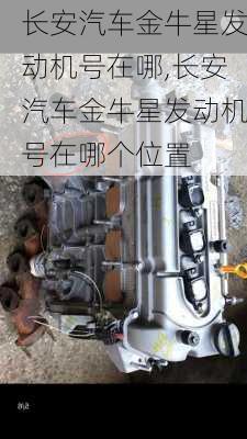 长安汽车金牛星发动机号在哪,长安汽车金牛星发动机号在哪个位置