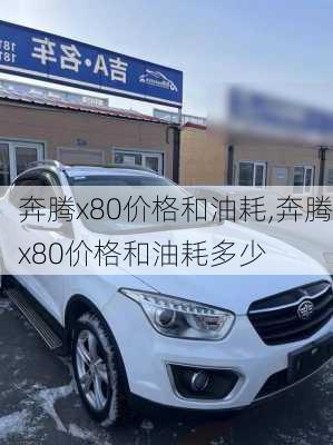 奔腾x80价格和油耗,奔腾x80价格和油耗多少