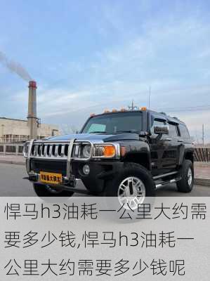 悍马h3油耗一公里大约需要多少钱,悍马h3油耗一公里大约需要多少钱呢