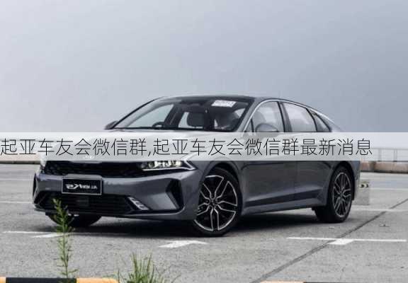 起亚车友会微信群,起亚车友会微信群最新消息