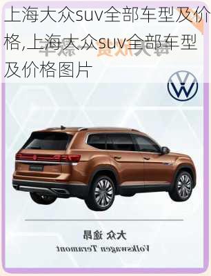 上海大众suv全部车型及价格,上海大众suv全部车型及价格图片