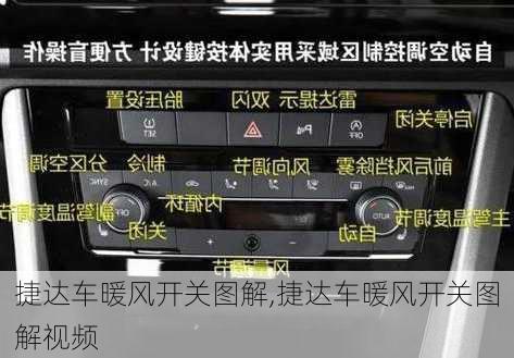 捷达车暖风开关图解,捷达车暖风开关图解视频
